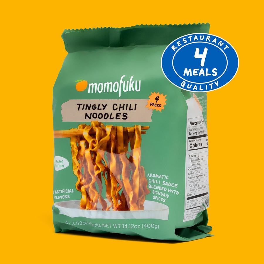 Tingly Chili Noodles | 4 Packs Q7